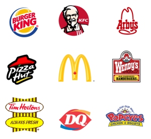  fast food logos